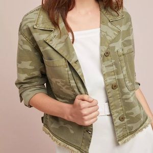 Sanctuary Cropped Camo Jacket Military SP